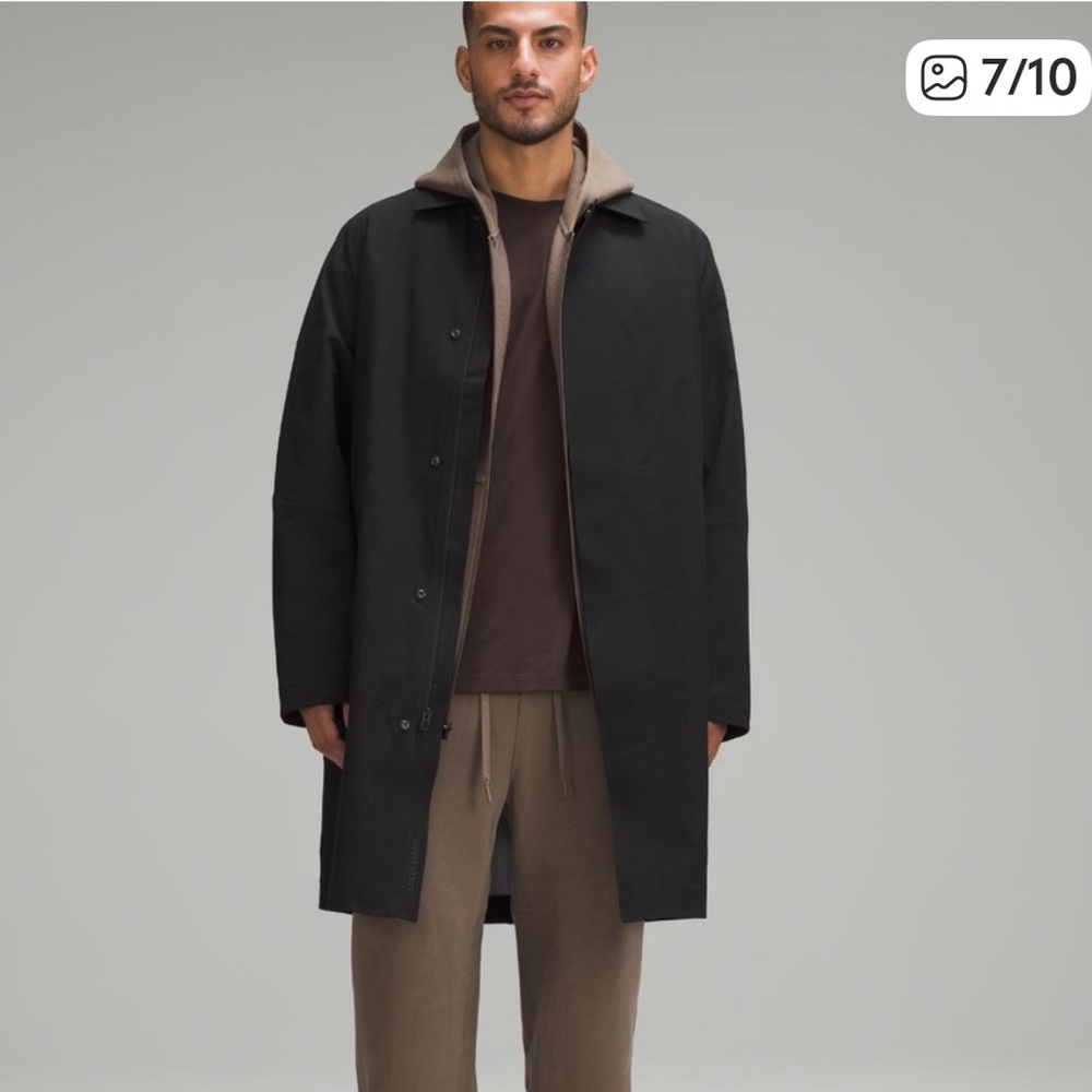 Lululemon athletica Men's black Raincoat